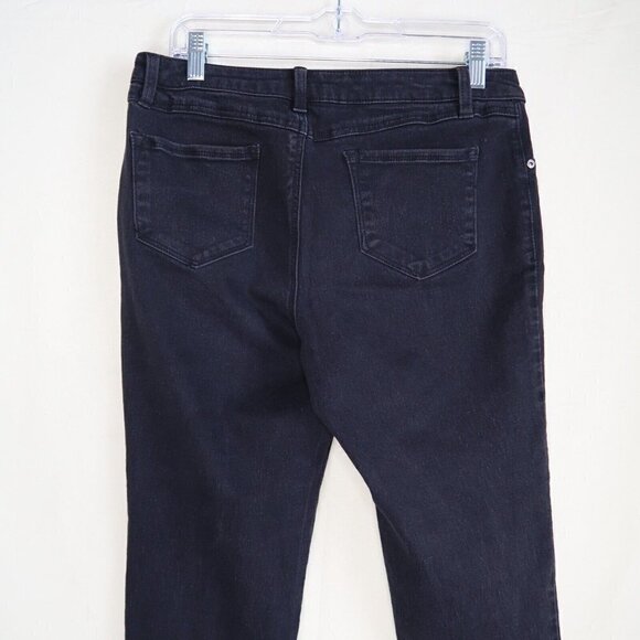 AG Denim Adriano Goldschmied Jeans Jeggings Pull On Black Skinny Ankle Size 12 - Picture 6 of 11